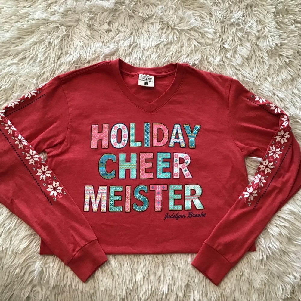 Jadelynn Brooke Long Sleeved Holiday T-Shirt